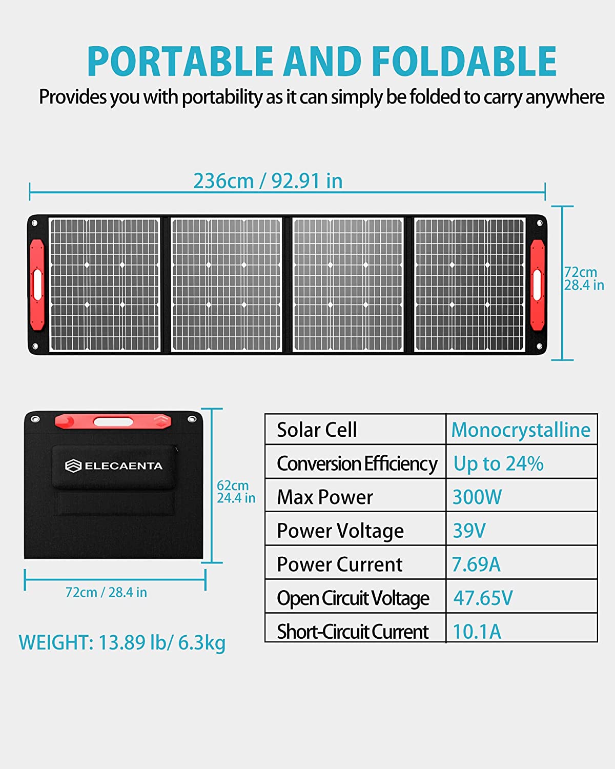 Uranus 300W Ultralight Solar Panel